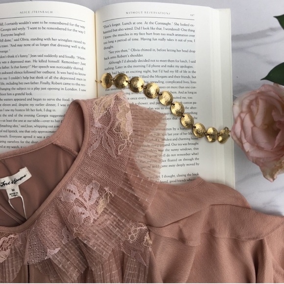 For Love and Lemons Mini Dress in Blush/Nude - Picture 5 of 8